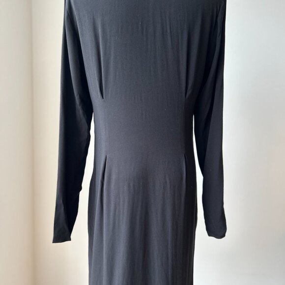 Sandro Black Tribeca Dress Size US 8/Medium - Picture 7 of 8